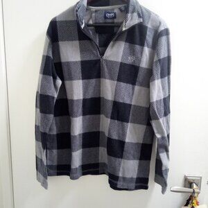 Chaps, Pullover Top/Sweater With Zipper